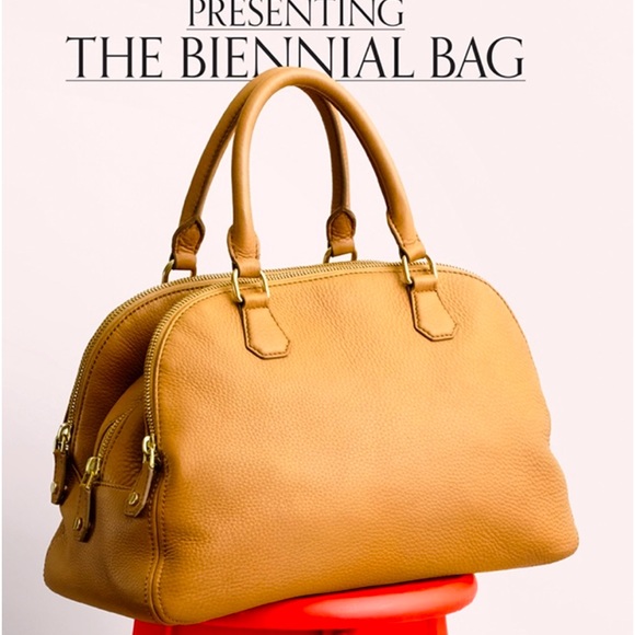 J.Crew The Biennial Satchel Large Tan matte leather GC and